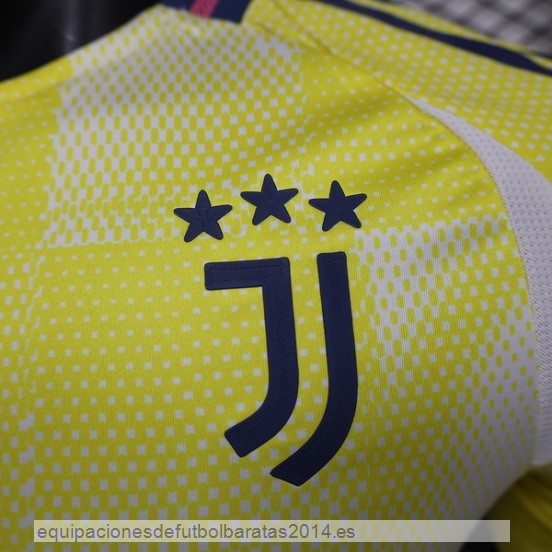 Nuevo 2ª Jugadores Camiseta Juventus 24/25 Amarillo Baratas